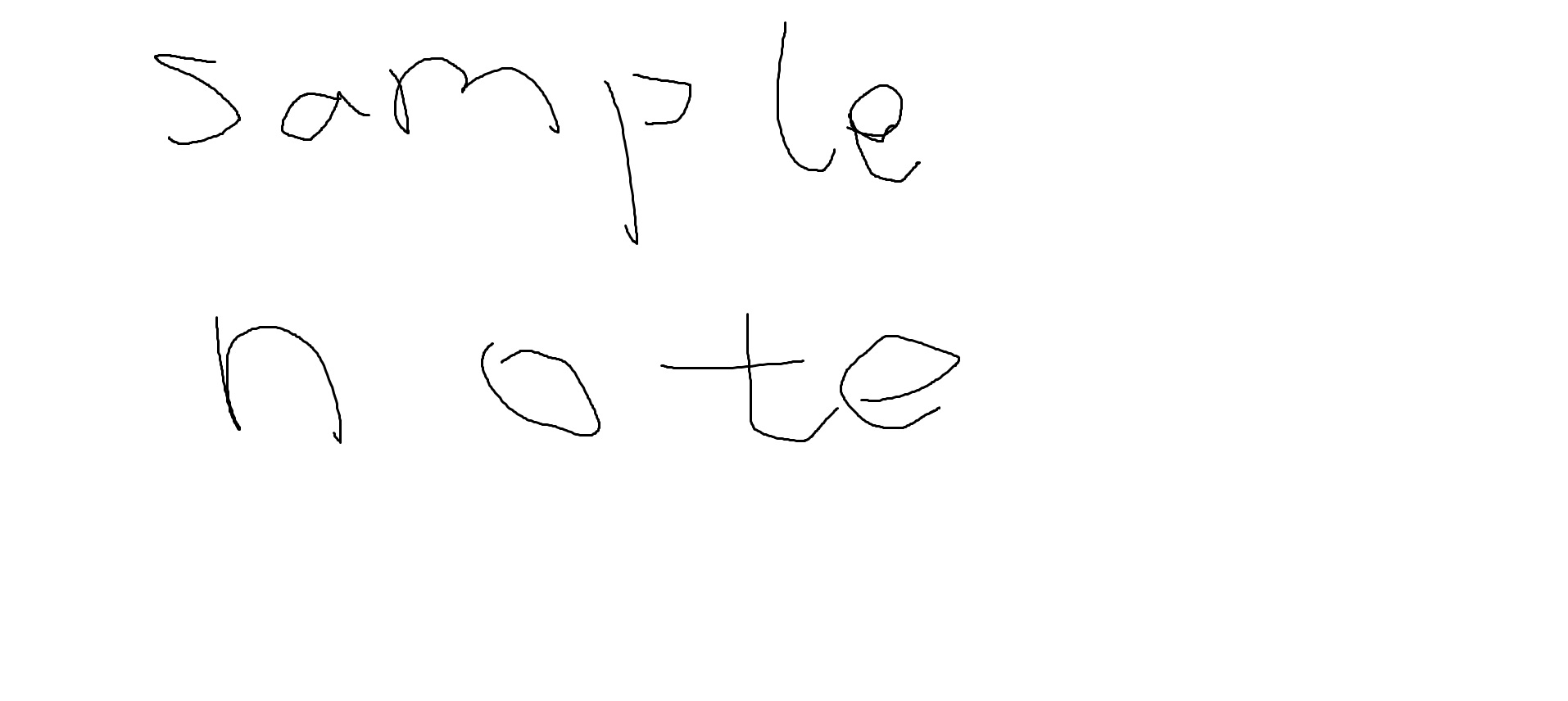 Sample Note